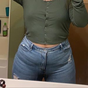 Wild Fable Distressed Mom Jeans